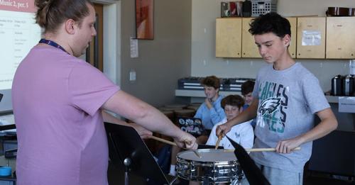 Music Educates Helps Middle School Music Classes Start Band Program with Golden Music's Support